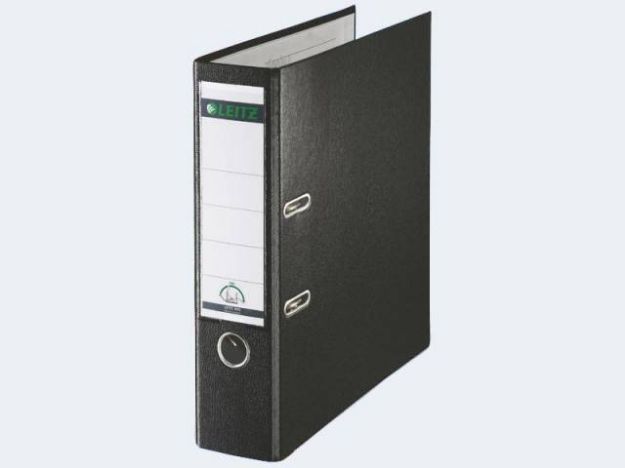 Bild von Ordner A4/80 1010 schwarz Plastik - 10105095