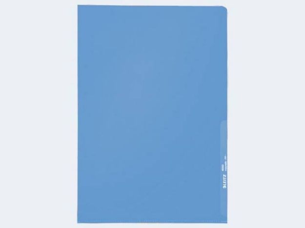 Bild von Sichthüllen A4 4000 blauPP 0,12µ - 40000035