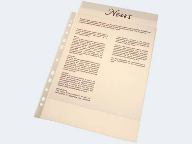 Bild von 100 Prospekthüllen A4 PPim Beutel - 56171