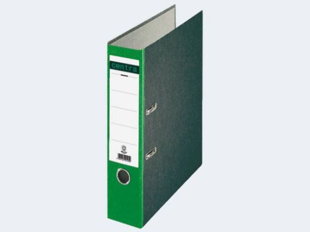 Bild von Ordner A4/80 Centra grün Pappe - 220124