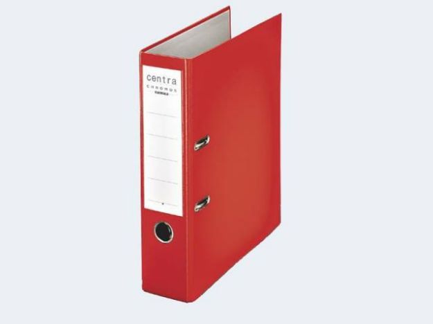 Bild von Ordner A4/80 Centra rot Plastik - 230136