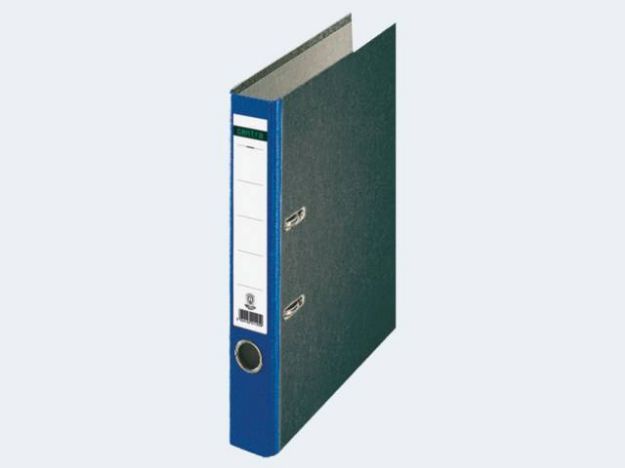 Bild von Ordner A4 Centra blau schmal Pappe - 221122