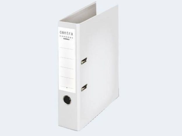 Bild von Ordner A4/80 Centra weiss Plastik - 230137