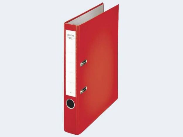 Bild von Ordner A4/50 Centra rot Plastik - 231136
