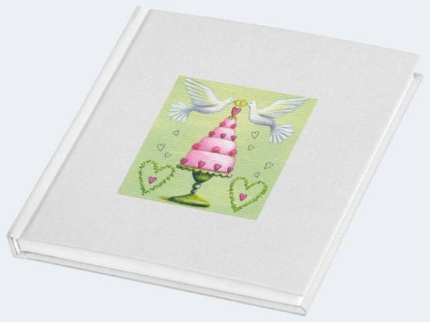 Bild von Tagebuch Hochzeit weiss - 5511860