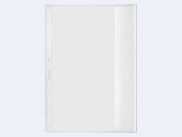 Bild von 10 Dokumentenhülle A4 220x300mm Innenm. PP gen. - 5345000