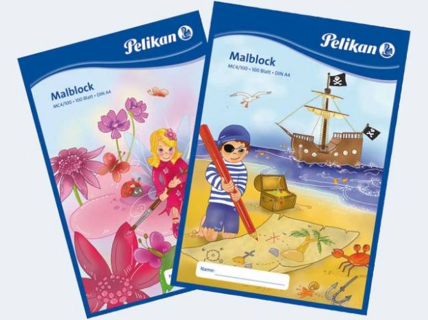 Bild von Malblock A4/100 70g - Eine Verkaufseinheit = 5 Stück - 137679