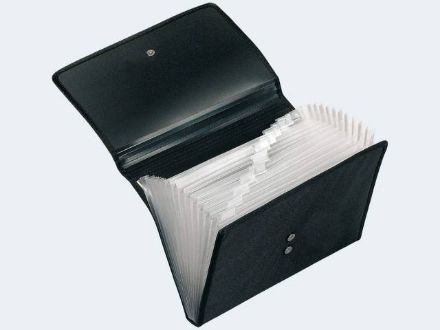 Zeige Details für Fächermappe A4 12tlg Textil - 4445880 Bild von Fächermappe A4 12tlg Textil - 4445880