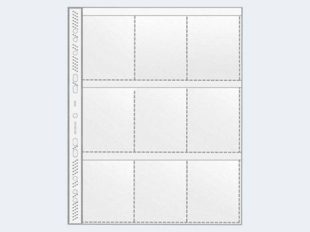 Bild von Sammelhüllen A4 9Taschen PP glasklar - 5349000