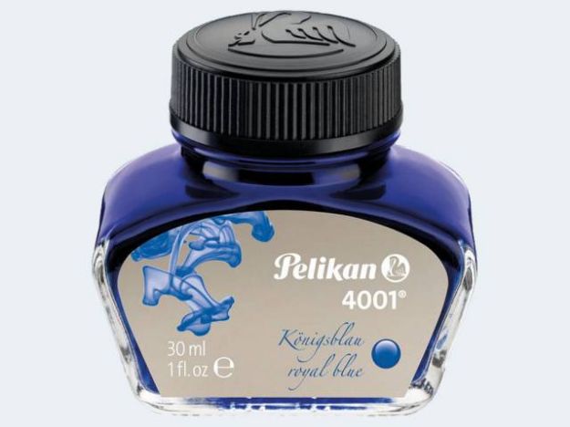 Bild von Tinte 30ml Glas blau 4001 - 301010