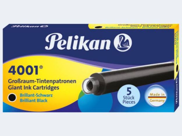 Bild von Tintenpatronen GTP/5 lang 5St schwarz - Eine Verkaufseinheit = 10 Stück - 310615