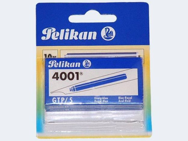 Bild von Tintenpatronen GTP/5 lang 2x5St königsblau SB - Eine Verkaufseinheit = 8 Stück - 330852