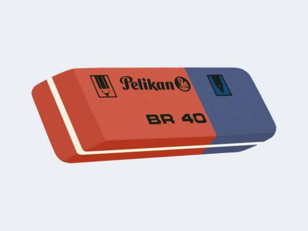 Bild von Radierer BR40 Kautschuk - Eine Verkaufseinheit = 40 Stück - 619569