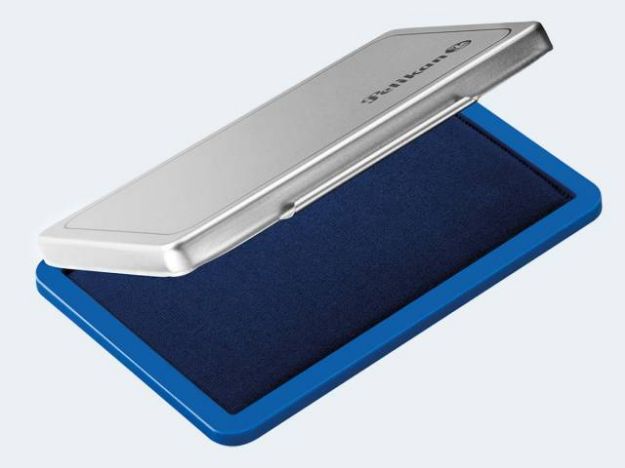 Bild von Stempelkissen 2 7x11 blMetallgehäuse - 331017