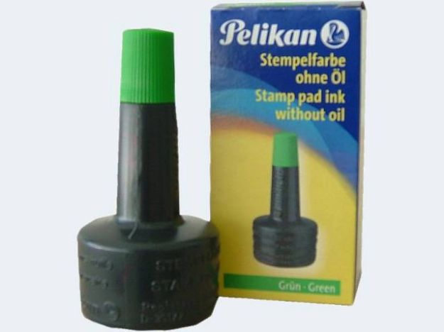 Bild von Stempelfarbe 28ml gn - 351239