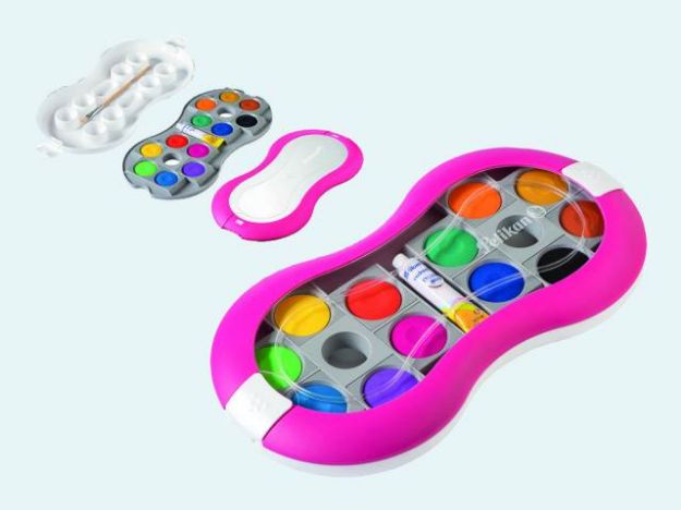 Bild von Deckfarbkasten Space+ magenta 12 Fbn/Deckwss - 724625