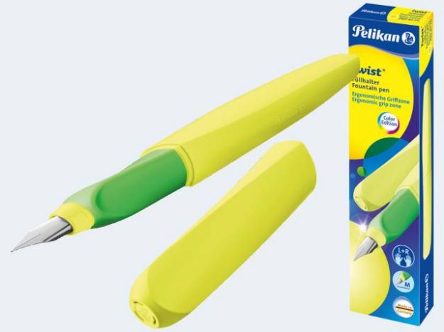 Bild von Füllhalter Twist M Neon Gelb - 807272