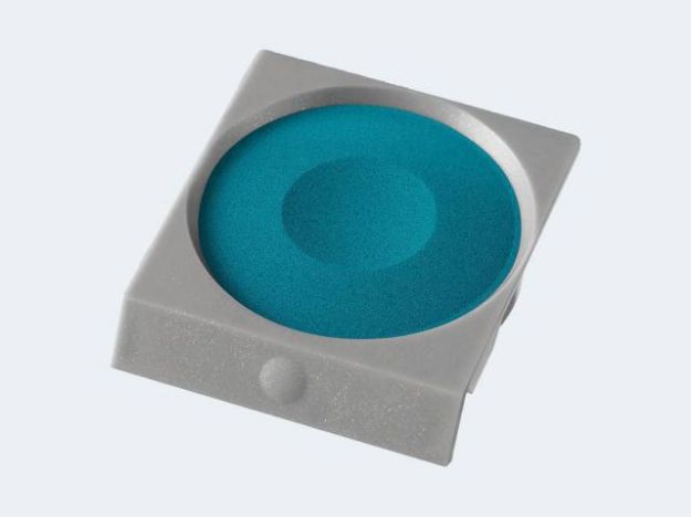 Bild von Ersatzfarbe Türkisblau #127 für Farbkasten 735K - Eine Verkaufseinheit = 10 Stück - 808154