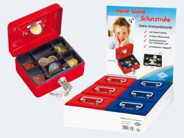 Bild von 6 Kinderkassen mit Einwurf-Schlitz - 144099