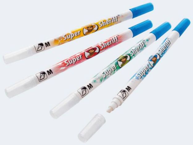 Bild von Tintenlöscher Super Sherif mittel, Motive - Eine Verkaufseinheit = 50 Stück - 987032