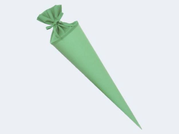 Bild von Schultüte 70cm grün Filzverschluss - 97822