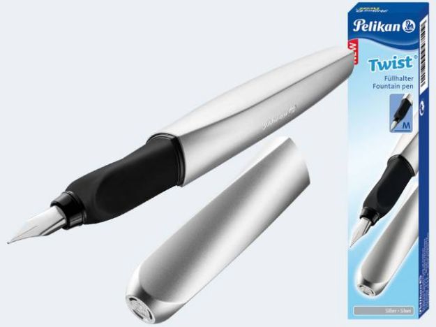 Bild von Füllhalter Twist M silber - 947101