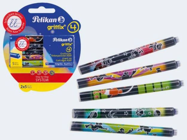 Bild von Griffix Tintenpatronen 2x5St königsblau SB - 960559