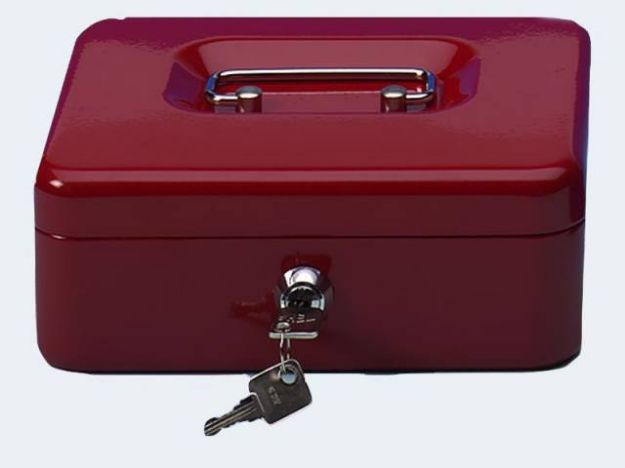 Bild von Geldkassette 20x16x8 rtGr 2 - 145202