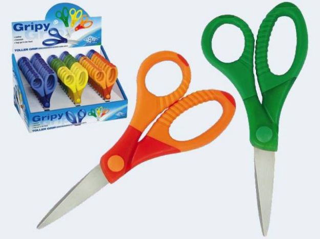 Bild von Bastelschere Gripy Nr5 13cm - Eine Verkaufseinheit = 30 Stück - 77357