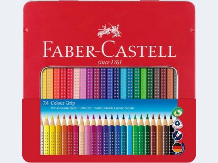 Zeige Details für 24 Farbstifte Colour Grip 2001 i Metalletui - 112423 Bild von 24 Farbstifte Colour Grip 2001 i Metalletui - 112423