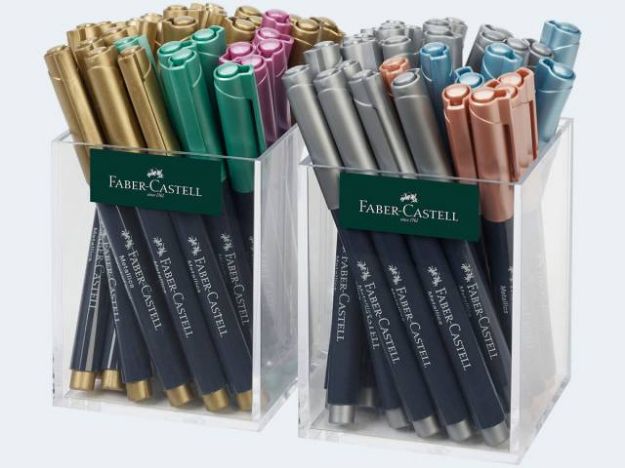 Bild von Faserschreiber Metallics - Eine Verkaufseinheit = 60 Stück - 160760