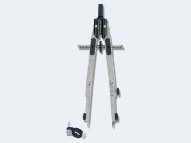 Bild von Schnellverst Zirkel mitabknikbaren Schenkeln - Ein Stück von mehreren Varianten nach dem Zufallsprinzip versendet! - 174014