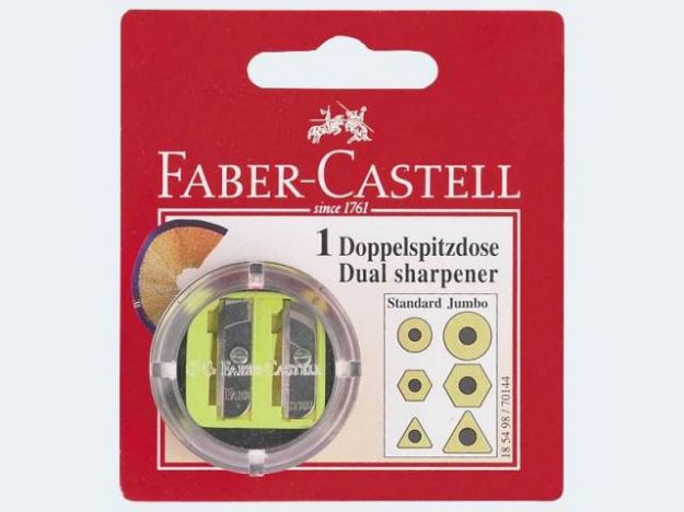 Bild von Doppel-Spitzer rund - Eine Verkaufseinheit = 10 Stück - 185498