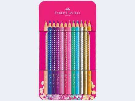 Zeige Details für 12 Farbstifte Sparkle i Metalletui - 201737 Bild von 12 Farbstifte Sparkle i Metalletui - 201737