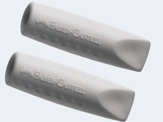 Bild von 2 Radierer Eraser Cap Blk - Eine Verkaufseinheit = 24 Stück - 187000