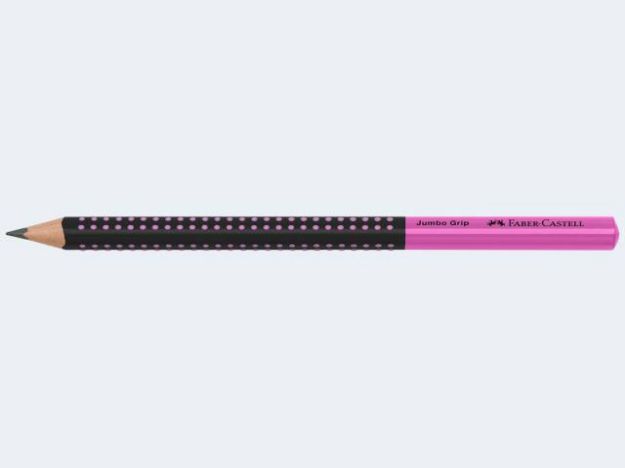 Bild von Bleistift Jumbo Grip Two Tone HB schwarz/pink - Eine Verkaufseinheit = 12 Stück - 511911