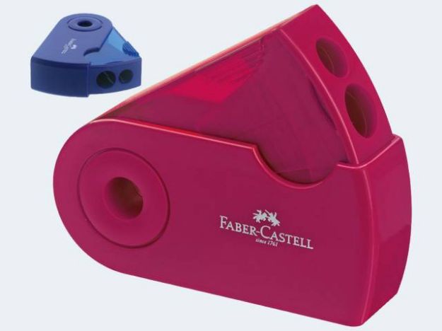 Bild von Doppel-Spitzer Sleeve brombeere/blau - Eine Verkaufseinheit = 12 Stück - 182701