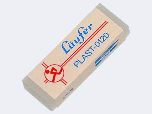 Bild von Radierer Läufer 120 Plast - Eine Verkaufseinheit = 20 Stück