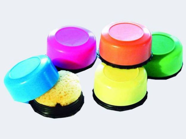 Bild von Schwammdosen Pl - Eine Verkaufseinheit = 10 Stück - 86190