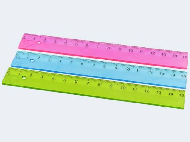 Bild von Lineal 15cm Ice Plastik - Eine Verkaufseinheit = 20 Stück - 3032229
