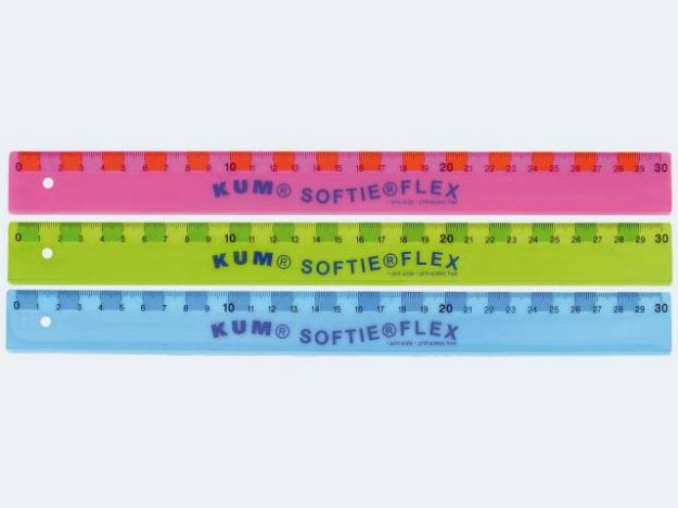Bild von Lineal 30cm SOFTIE-FLEX - Eine Verkaufseinheit = 20 Stück - 2250219