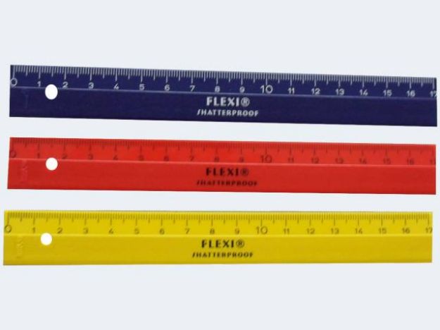 Bild von Lineal 15cm Flexi bruchsicher - Eine Verkaufseinheit = 20 Stück - 2010139