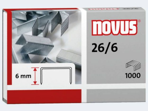 Bild von Heftklammern 26/6/1000 vz - 040-0056