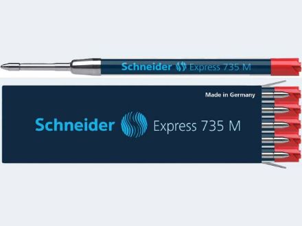 Zeige Details für Kugelschreiber-Mine M rot Exress 735 - Eine Verkaufseinheit = 10 Stück - 7362 Bild von Kugelschreiber-Mine M rot Exress 735 - Eine Verkaufseinheit = 10 Stück - 7362