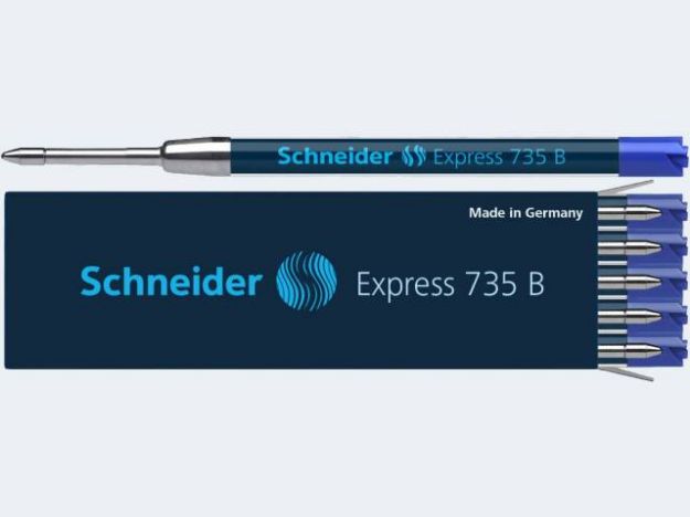 Bild von Kugelschreiber-Mine B blau Exress 735 - Eine Verkaufseinheit = 10 Stück - 7373