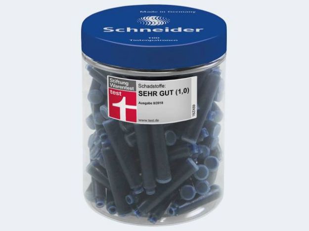 Bild von 100 Tintenpatronen in Runddose (Testsieger) - 6803