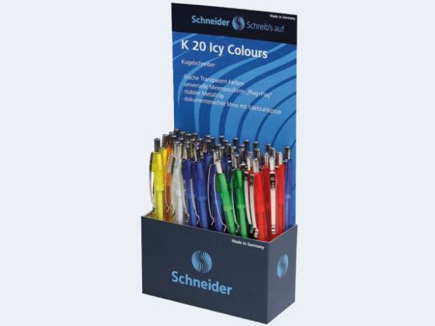 Bild von Kugelschreiber Icy Colours - Eine Verkaufseinheit = 45 Stück - 50-2793