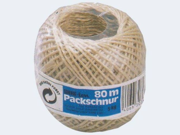 Bild von Bindfaden 80m WH 30/80 Polypropylen zweifach Kord - Eine Verkaufseinheit = 12 Stück - 300002