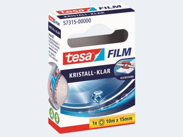 Bild von Tesa Film 10m/15mm kristallklar - Eine Verkaufseinheit = 12 Stück - 57315-0-1