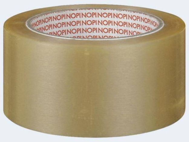 Bild von Packband Nopi PVC 66m/50mm transparent - 57214-00-01